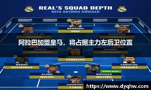 阿拉巴加盟皇马，将占据主力左后卫位置